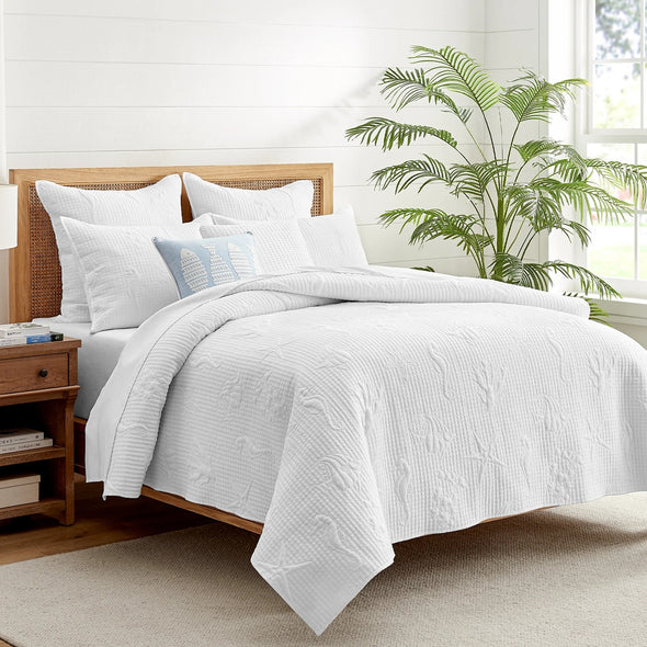 Cross Stitch Sea Twin/Twin XL Quilt Set