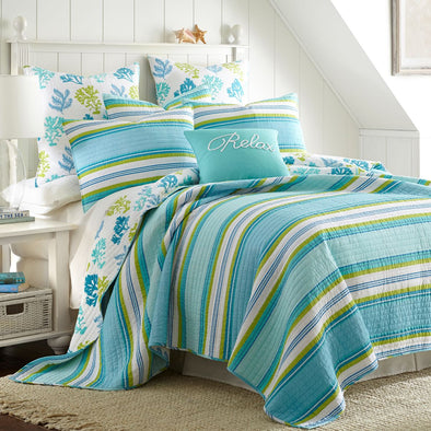 Cozumel King/Cal King Quilt Set