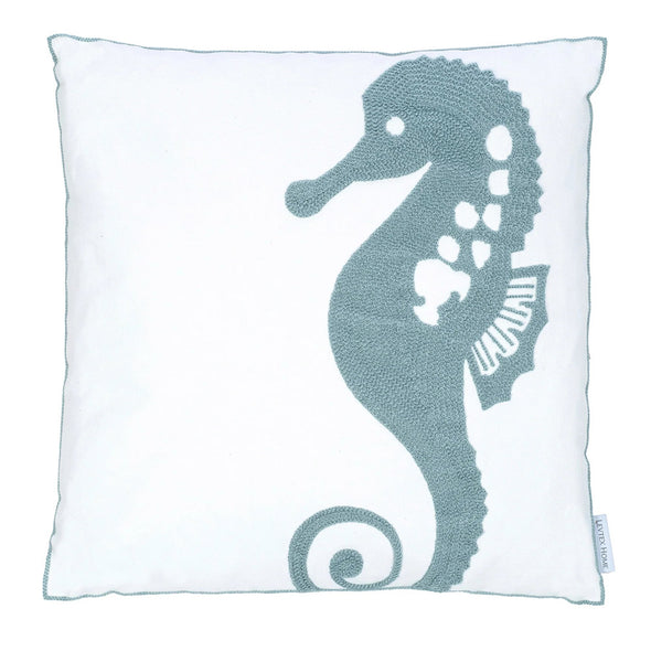 Maui Stitch Seahorse Decorative Pillow