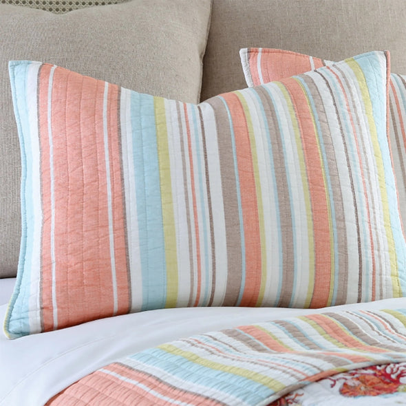 Brighton Coral Twin/Twin XL Quilt Set