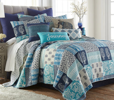 Chandra King/Cal King Quilt Set