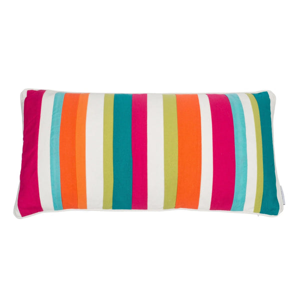 Bright Stripe Lumbar Pillow
