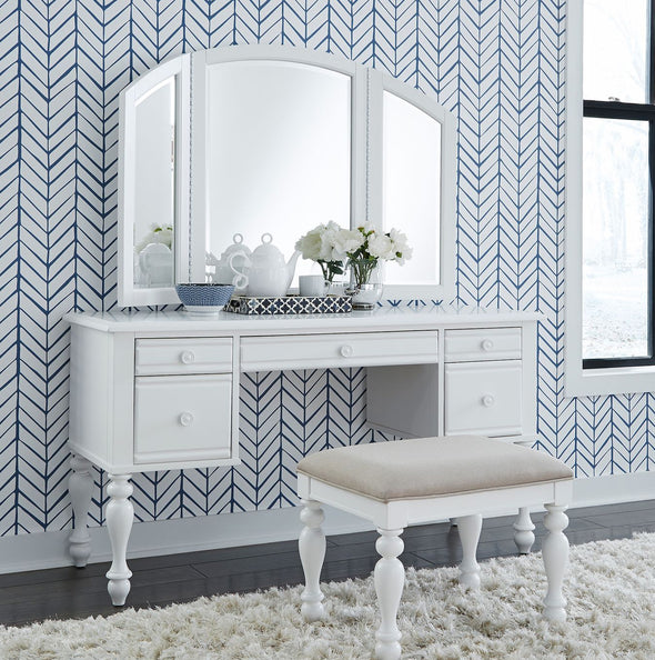 Amalfi Vanity & Stool