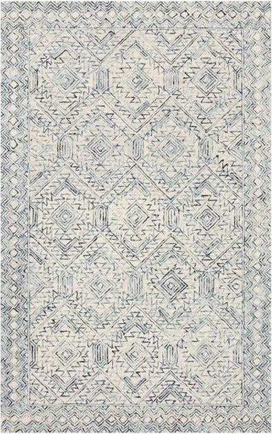 7.9 x 9.9 Bluestone Indoor Rug