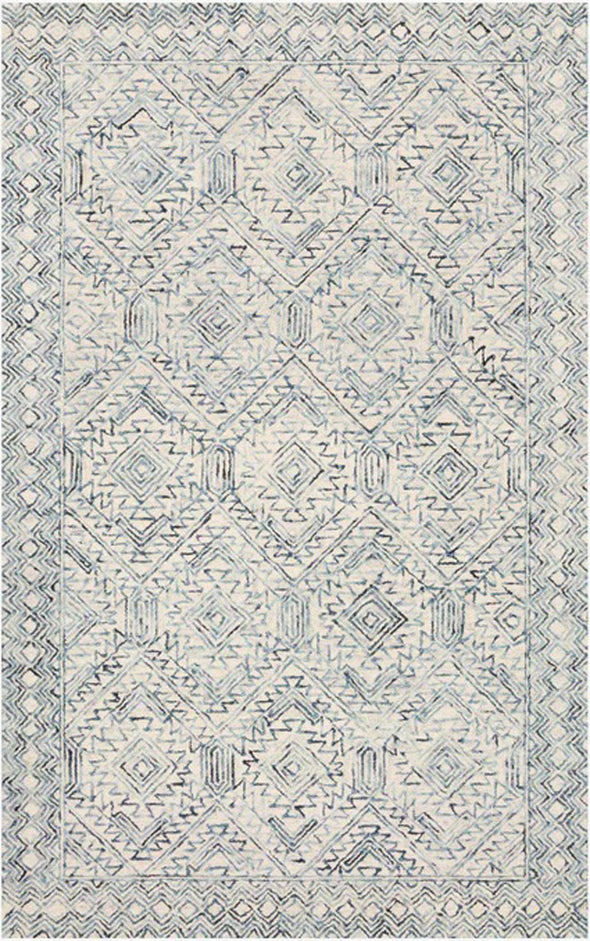 7.9 x 9.9 Bluestone Indoor Rug