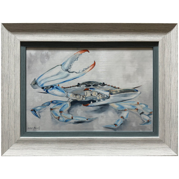 Crab On Deck Framed Art