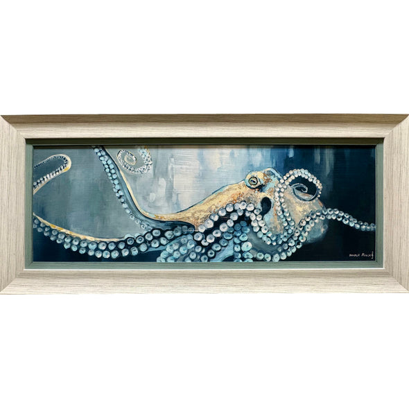 Octopus Depths Framed Art