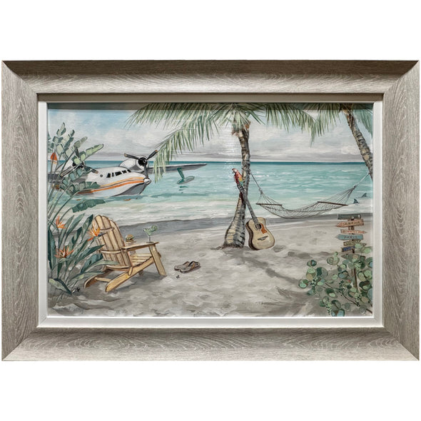 Island State Of Mind Framed Art