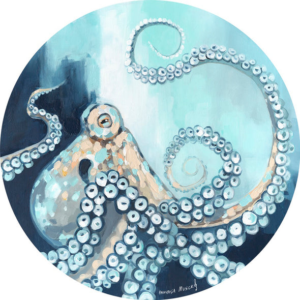 Octopus Top Tide Accent Table