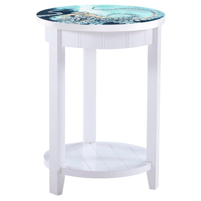 Octopus Top Tide Accent Table