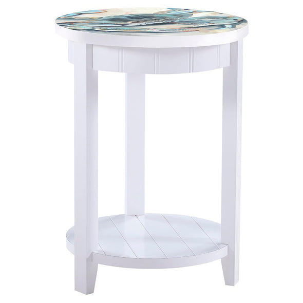 Crab Top Tide Accent Table