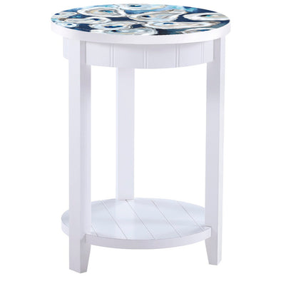 Oyster Top Tide Accent Table