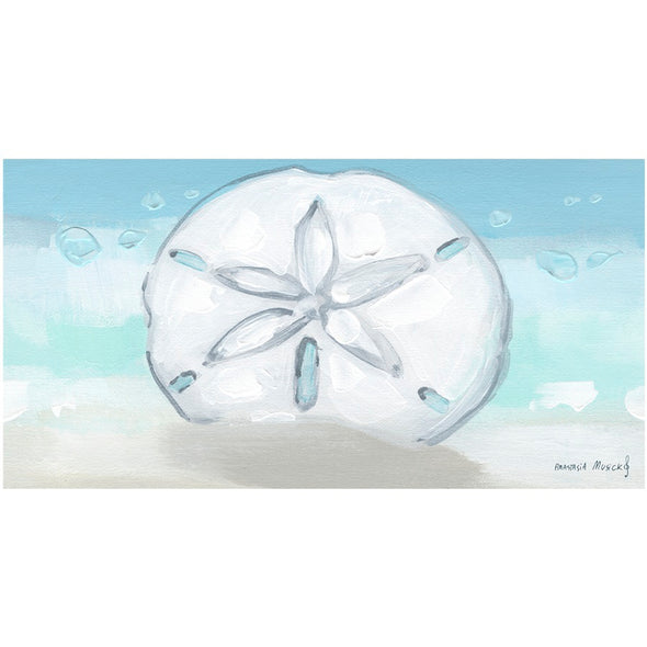 24" Sand Dollar Top Barstool