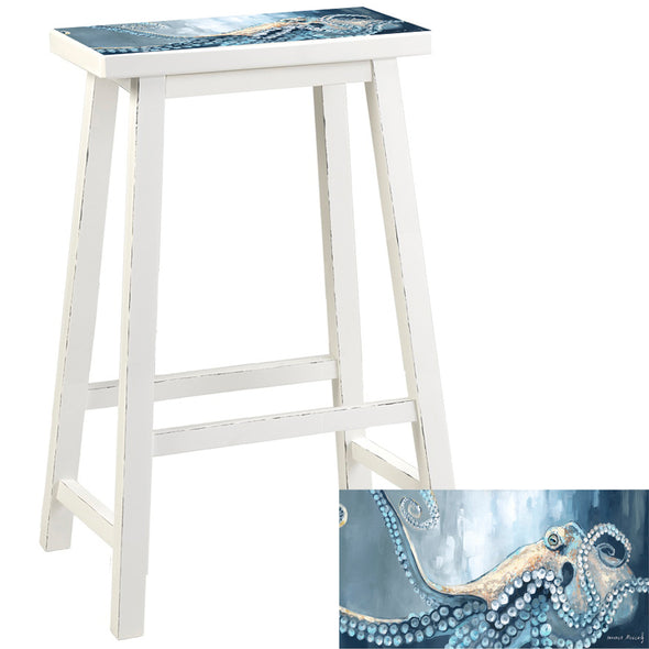 24" Octopus Top 2 Barstool
