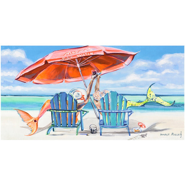 24" Mermaid Watch Barstool