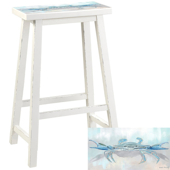 24" Crab Gunslinger Barstool