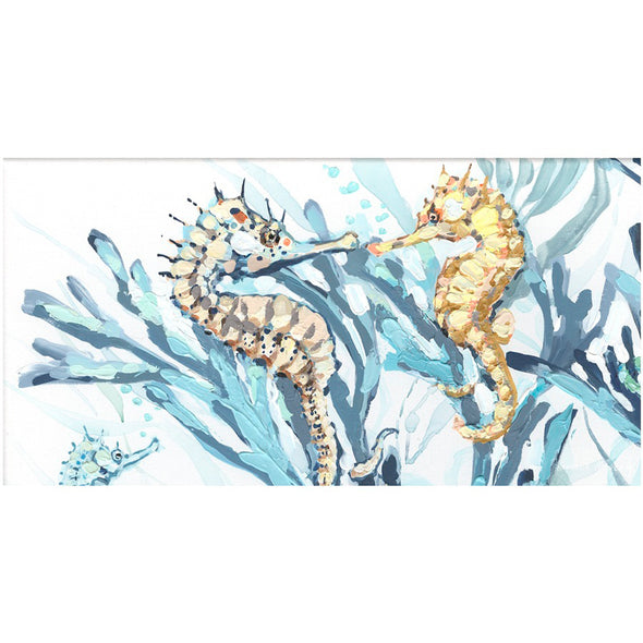 24" Seahorses & Coral 2 Barstool