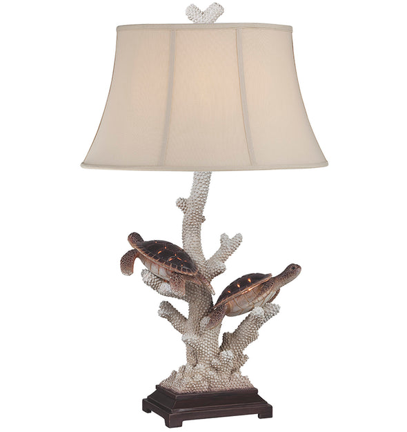 Sea Turtle Duo Table Lamp