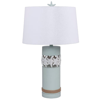 Blue Starfish Table Lamp