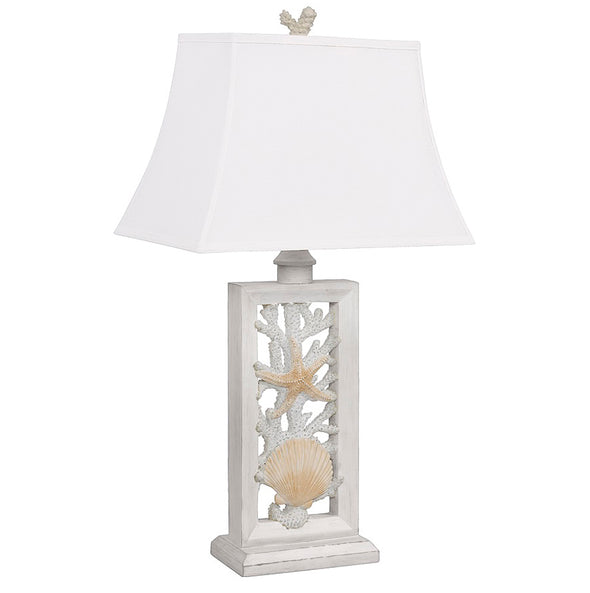 Shell & Coral Table Lamp