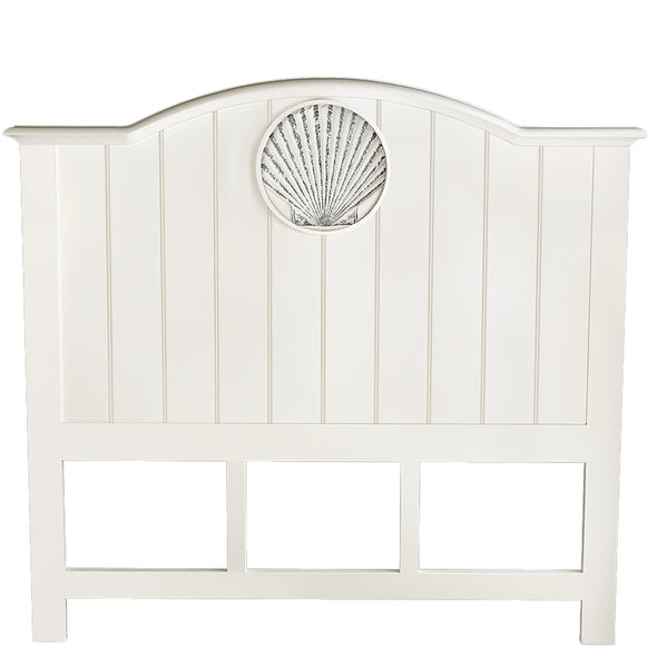 King Coquille Blanc Headboard