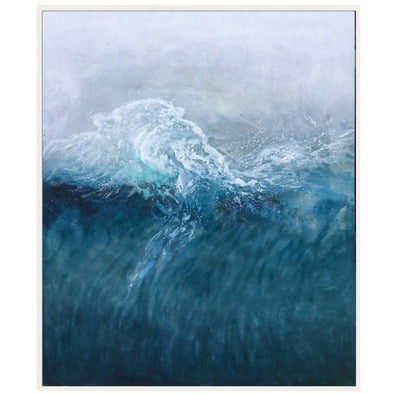 Ocean Coastline Framed Art