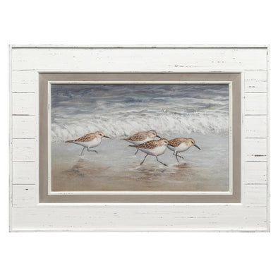 Sandpiper Beach Buddies Framed Art