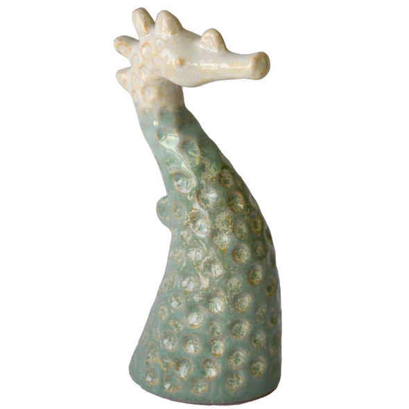 Green Seahorse Figurine