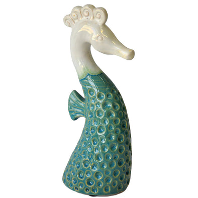 Turqouise Seahorse Figurine