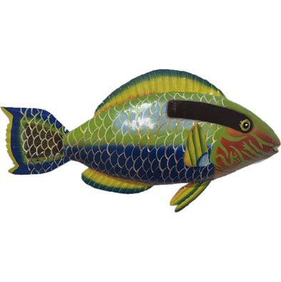 Parrot Fish Metal Art