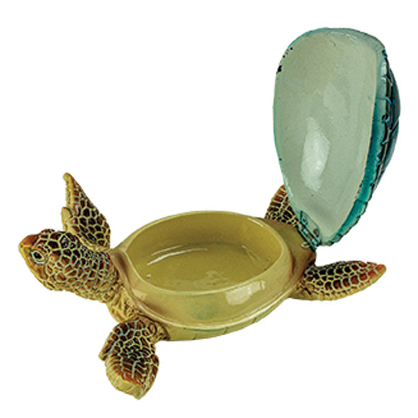 Blue Turtle Box Figurine