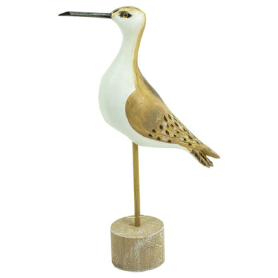 Shorebird Statue On Stand