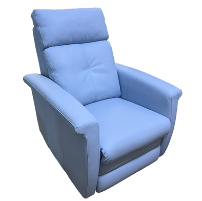 Powder Power Lift Recliner with Power Headrest and Lumbar