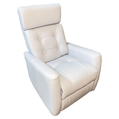 Baltic Leather Power Swivel Glider Recliner with Power Headrest