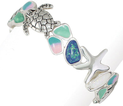 Sea Life Enamel Bracelet