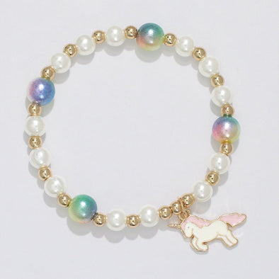 Pearlescent Unicorn Love Bracelet