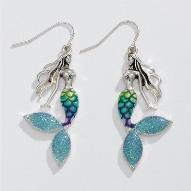 Sparkling Mermaid Earrings