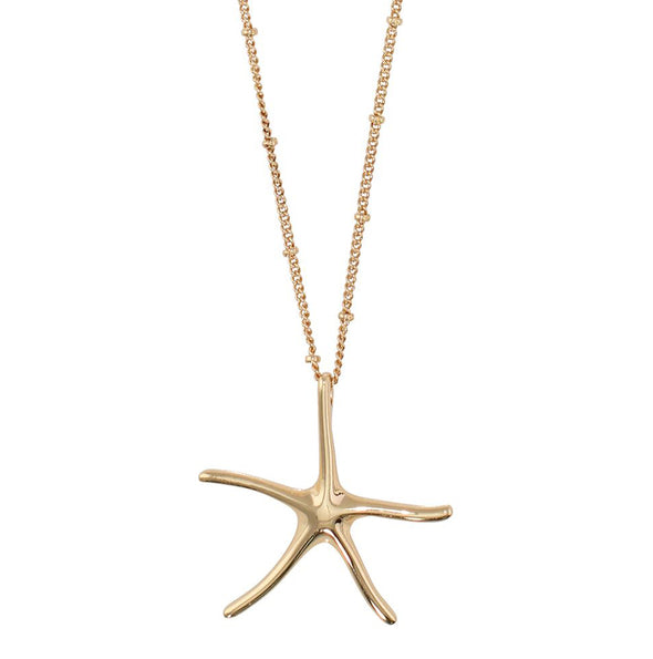 Modern Starfish Necklace