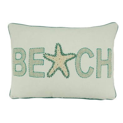 Stitched Starfish Pillow