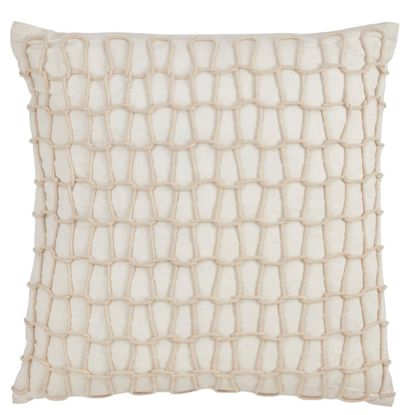 Naturally Nautical Rope Pillow