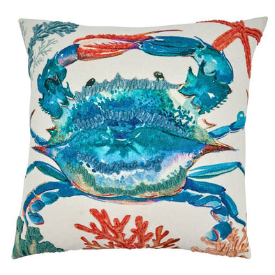 Colorful Crab Pillow