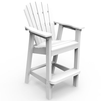 Shellback Sea Bar Chair White