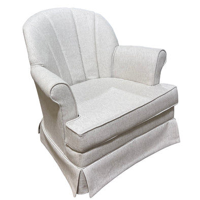 Pearl Shell Back Swivel Rocker</b>