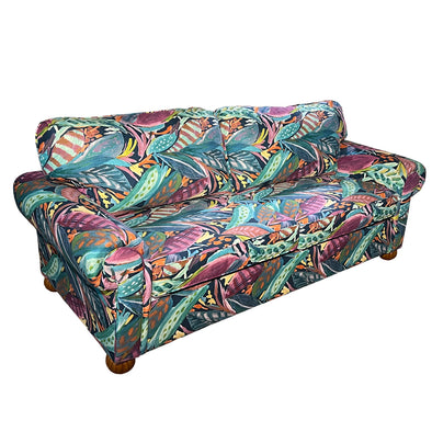 Floral Fantasy Three Seat Sofa