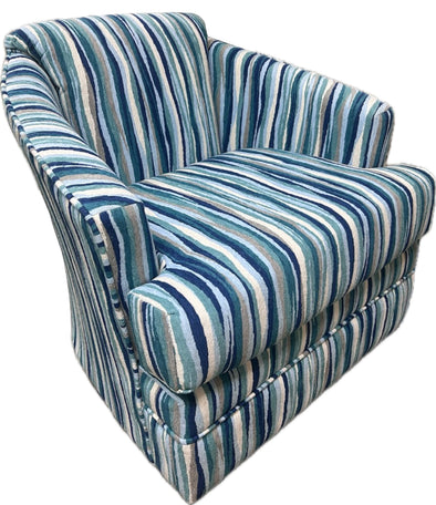 Running River Swivel Barrel Chair