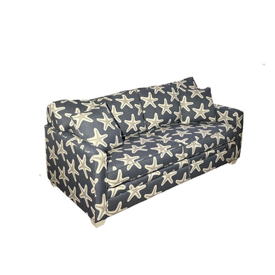 Wes Blue Queen Sleeper Sofa