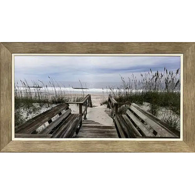 Beach Access Framed Art