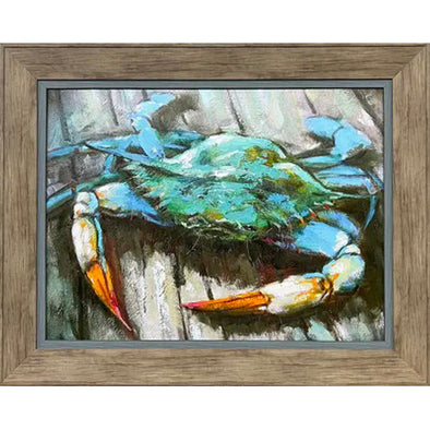 Crab Walk Escape Framed Art