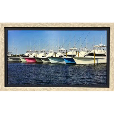 Sport Fishers Waiting Framed Art