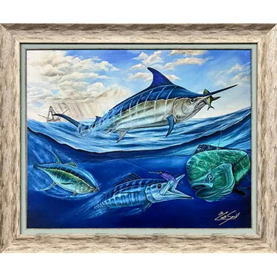 Pelagic Waters Framed Art